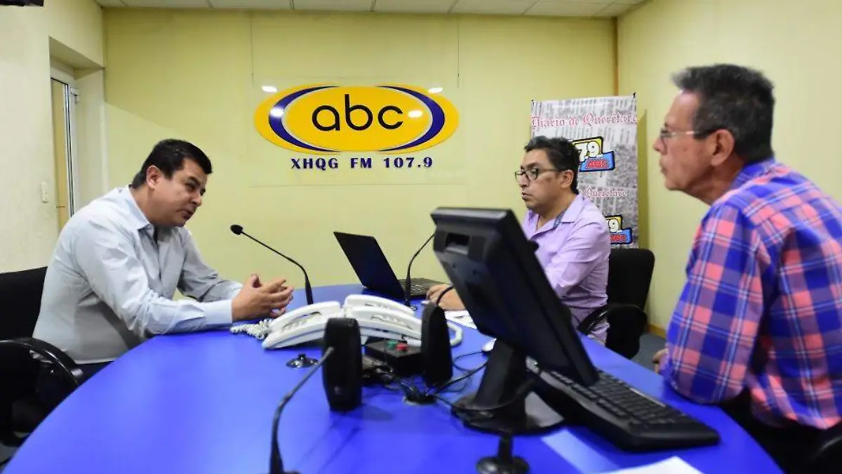 Antonio Mejía Lira estuvo en ABC Radio%2c en entrevista con Sergio Magaña y Adán